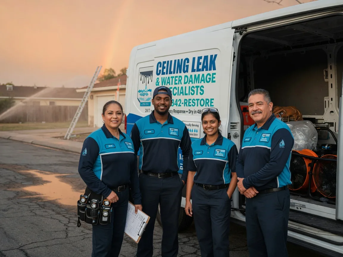 Ceiling Leak Cleanup company in Berea, OH